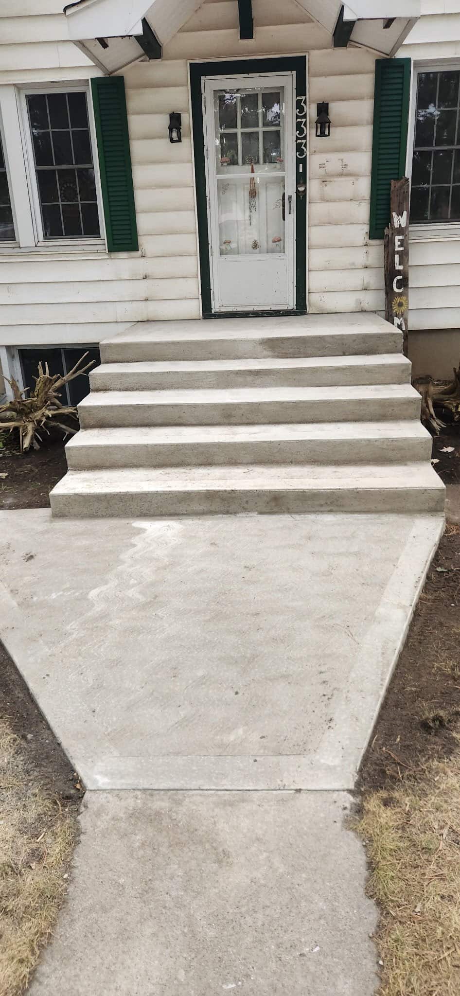Driveway Concrete Upgrade - after